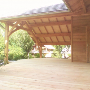 Plancher en mélèze pays