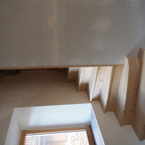 Départ d'escalier terminé